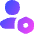 User Setting Bolt Nut Icon from Flex Gradient Set