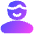 User Single Neutral Male Icon from Flex Gradient Set