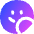 User Sticker Circle Icon from Flex Gradient Set