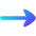 End Point Arrow Icon from Flex Gradient Set