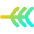 End Point Branches Icon from Flex Gradient Set