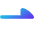 End Point Half Triangle Icon from Flex Gradient Set
