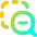 Zoom Out Area Icon from Flex Gradient Set