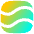 Warp Wave Icon from Flex Gradient Set