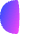 Third Quarter Moon Icon from Flex Gradient Set