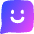 Chat Bubble Square Smiley 1 Icon from Flex Gradient Set