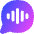 Voice Mail Bubble Oval Icon from Flex Gradient Set