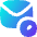 Inbox Schedule Icon from Flex Gradient Set