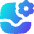 Inbox Setting Gear Icon from Flex Gradient Set
