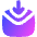 Mail Incoming Icon from Flex Gradient Set