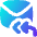 Mail Reply All Icon from Flex Gradient Set