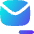 Mail Subtract Icon from Flex Gradient Set