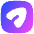 Send Email Square Icon from Flex Gradient Set
