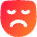 Sad Mask Icon from Flex Gradient Set