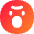 Smiley Angry Icon from Flex Gradient Set