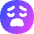 Smiley Devastated Icon from Flex Gradient Set