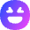 Smiley Laughing 2 Icon from Flex Gradient Set