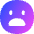 Smiley Sad Icon from Flex Gradient Set