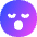 Smiley Sleepy Icon from Flex Gradient Set