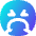 Smiley Throw Up Icon from Flex Gradient Set