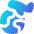 Earth Airplane Icon from Flex Gradient Set