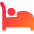 Hotel Bed 5 Icon from Flex Gradient Set