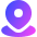 Location Pin 2 Icon from Flex Gradient Set