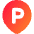 Location Pin Transport Parking Area Icon from Flex Gradient Set