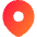 Location Pin Icon from Flex Gradient Set