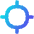 Location Target 2 Icon from Flex Gradient Set