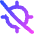 Location Target Off Icon from Flex Gradient Set