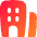 Building Office Icon from Flex Gradient Set
