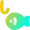 Fishing Icon from Flex Gradient Set