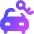 Car Rentals Icon from Flex Gradient Set