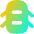 Car Top All Door Open Icon from Flex Gradient Set