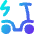 Eletric Scooter Icon from Flex Gradient Set