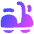 Motorcycle Courier Icon from Flex Gradient Set