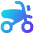 Motorcycle Side Icon from Flex Gradient Set