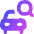 Search Car Icon from Flex Gradient Set