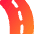 Street Road Curve Left Icon from Flex Gradient Set