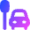 Taxi Station Icon from Flex Gradient Set