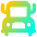 Truck Front Icon from Flex Gradient Set