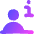 Information Desk Icon from Flex Gradient Set