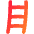 Ladder Icon from Flex Gradient Set