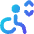 Lift Disability Icon from Flex Gradient Set