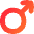 Man Symbol Icon from Flex Gradient Set