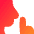 Quiet Zone Icon from Flex Gradient Set