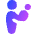 Signage Priority Infant Person Icon from Flex Gradient Set