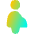Signage Priority Pregnant Woman Icon from Flex Gradient Set