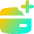 Credit Card Add Icon from Flex Gradient Set